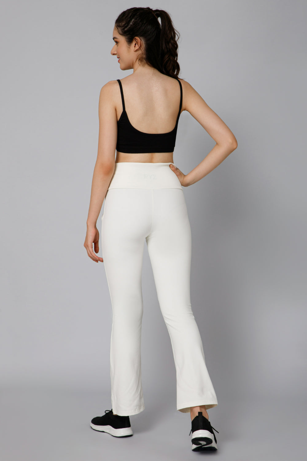 Swoosh Boot Cut Flair Pants (NV)