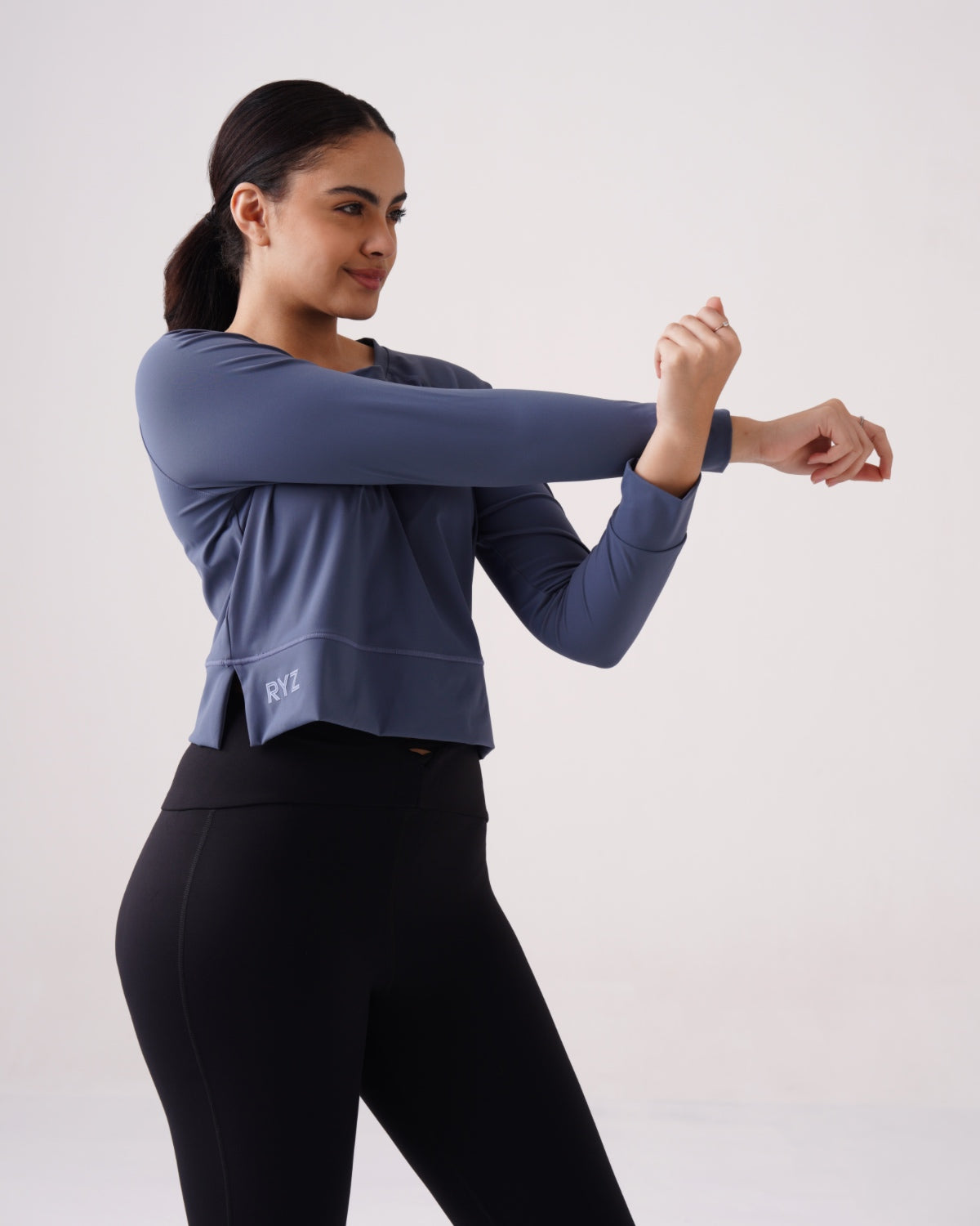 Softretch All Seasons Breathable Top | Full sleeves Sports Top (PB)