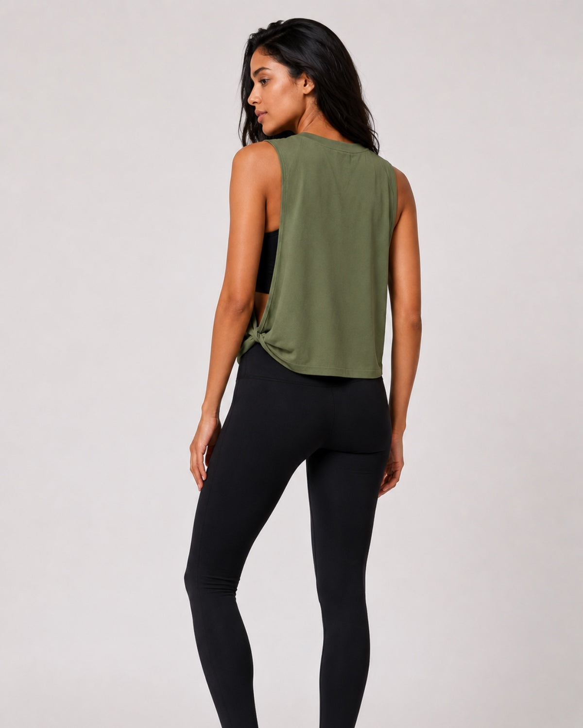 Original Core Layer Tank top | Softretch® (Olive Green)