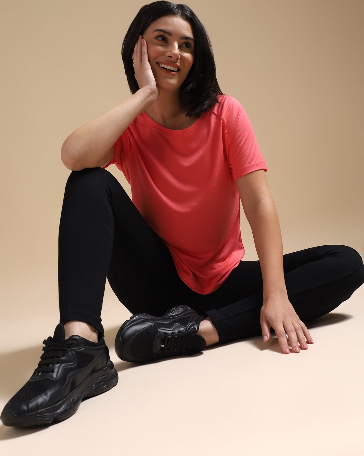 Core Comfy Mesh Back T-Shirt | Relaxed fit (PE)