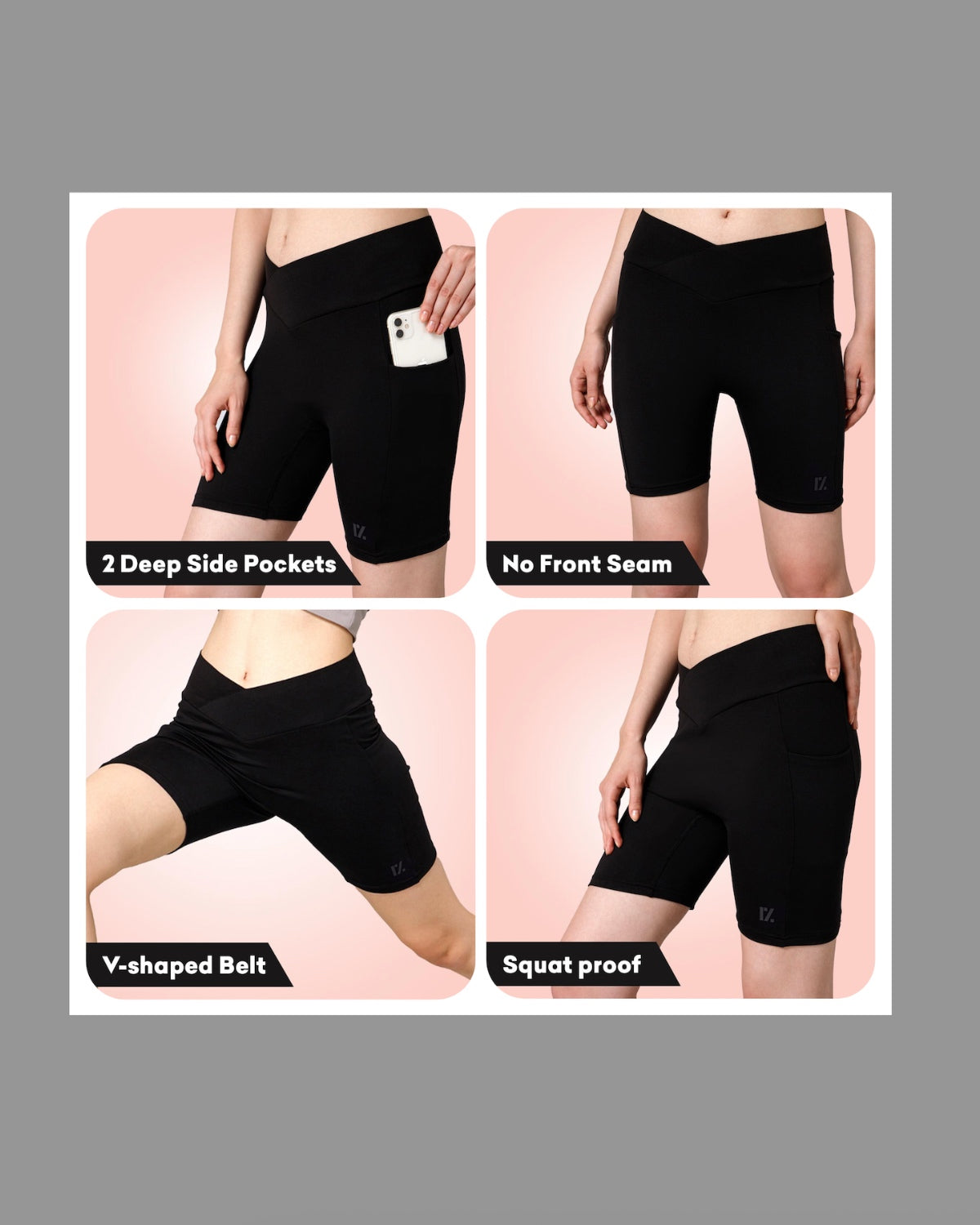 Core Biker Shorts | Cycling Shorts with pockets | Original Softretch®