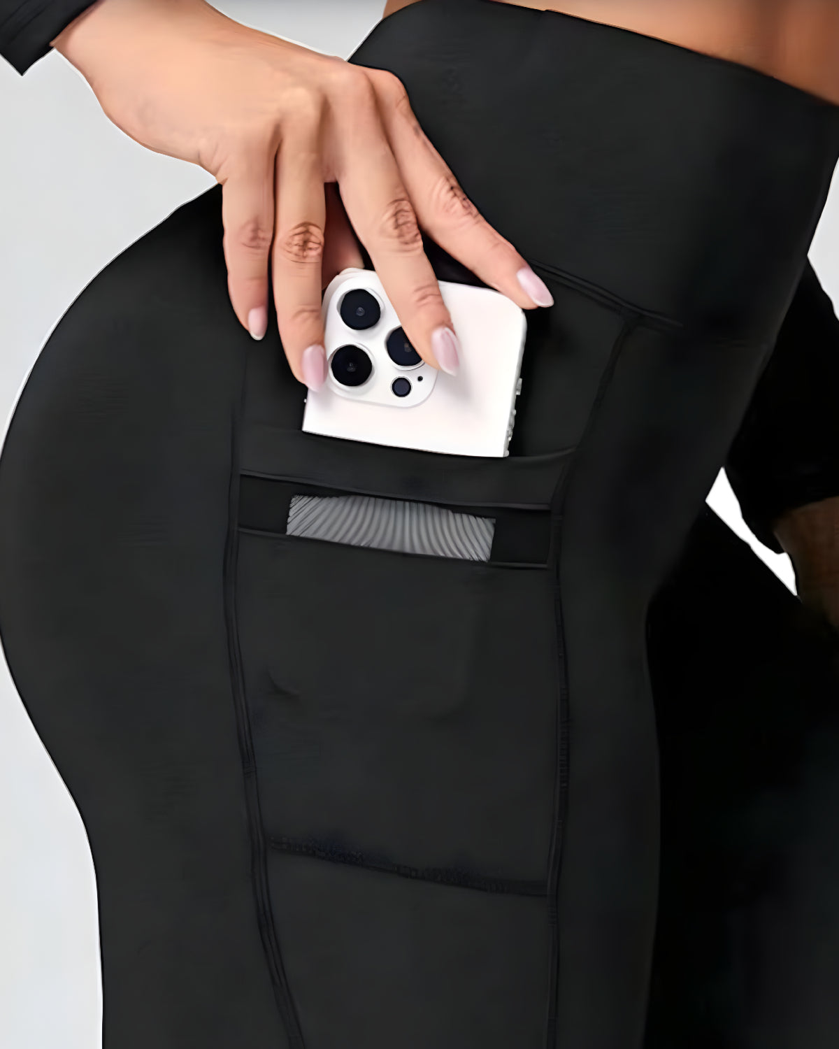 Original Core Contour Mesh Leggings | Pockets | High-Waist | Softretch®