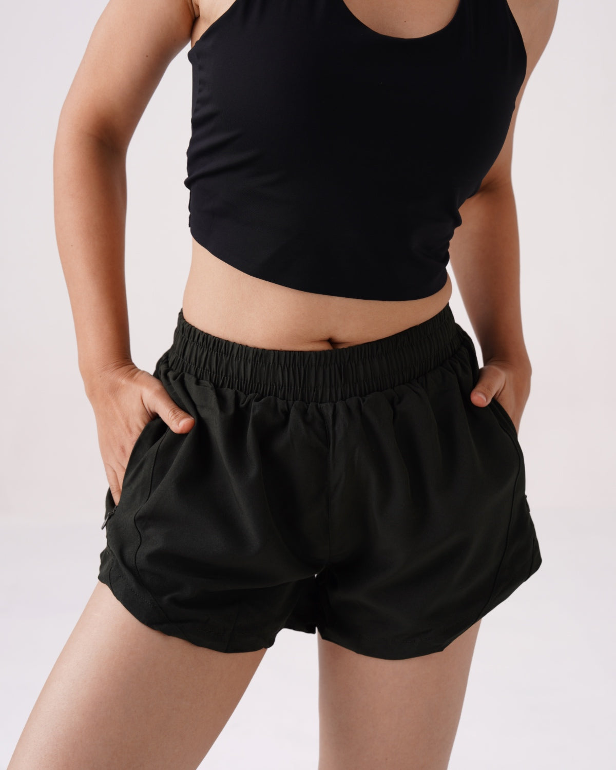 CORE Comfy Gym Shorts with Secured Pockets (O)