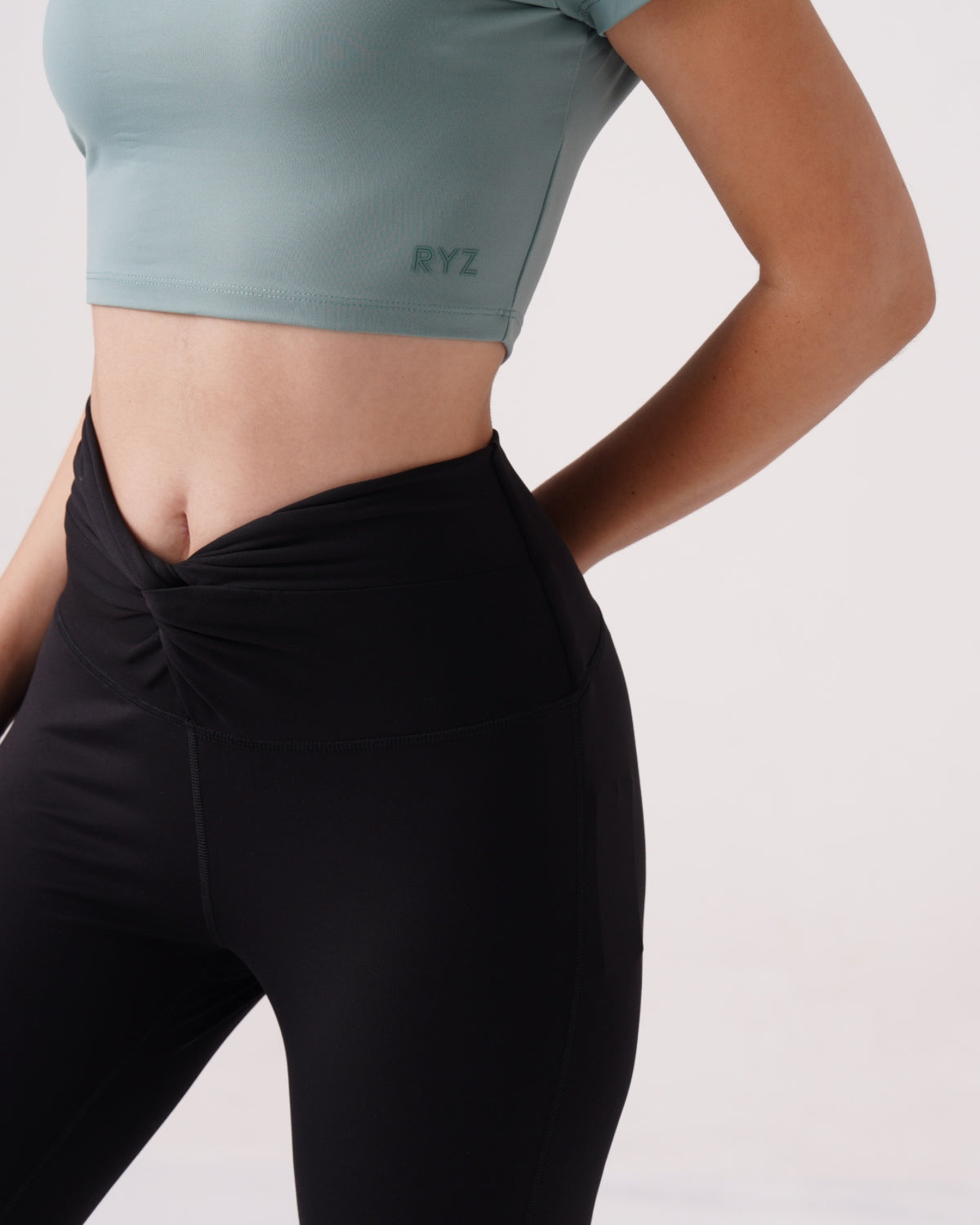 Core Designer Waist Leggings | Knot Blot (B)