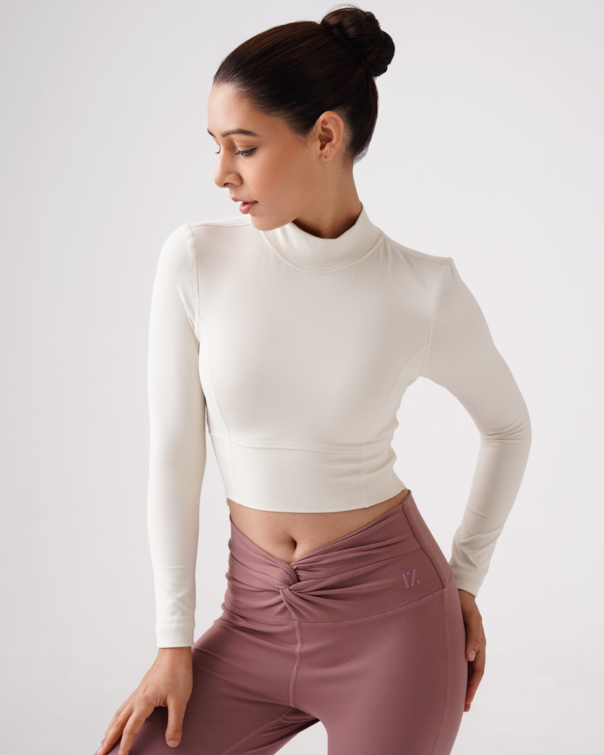 Swoosh Sports Top | Full sleeves