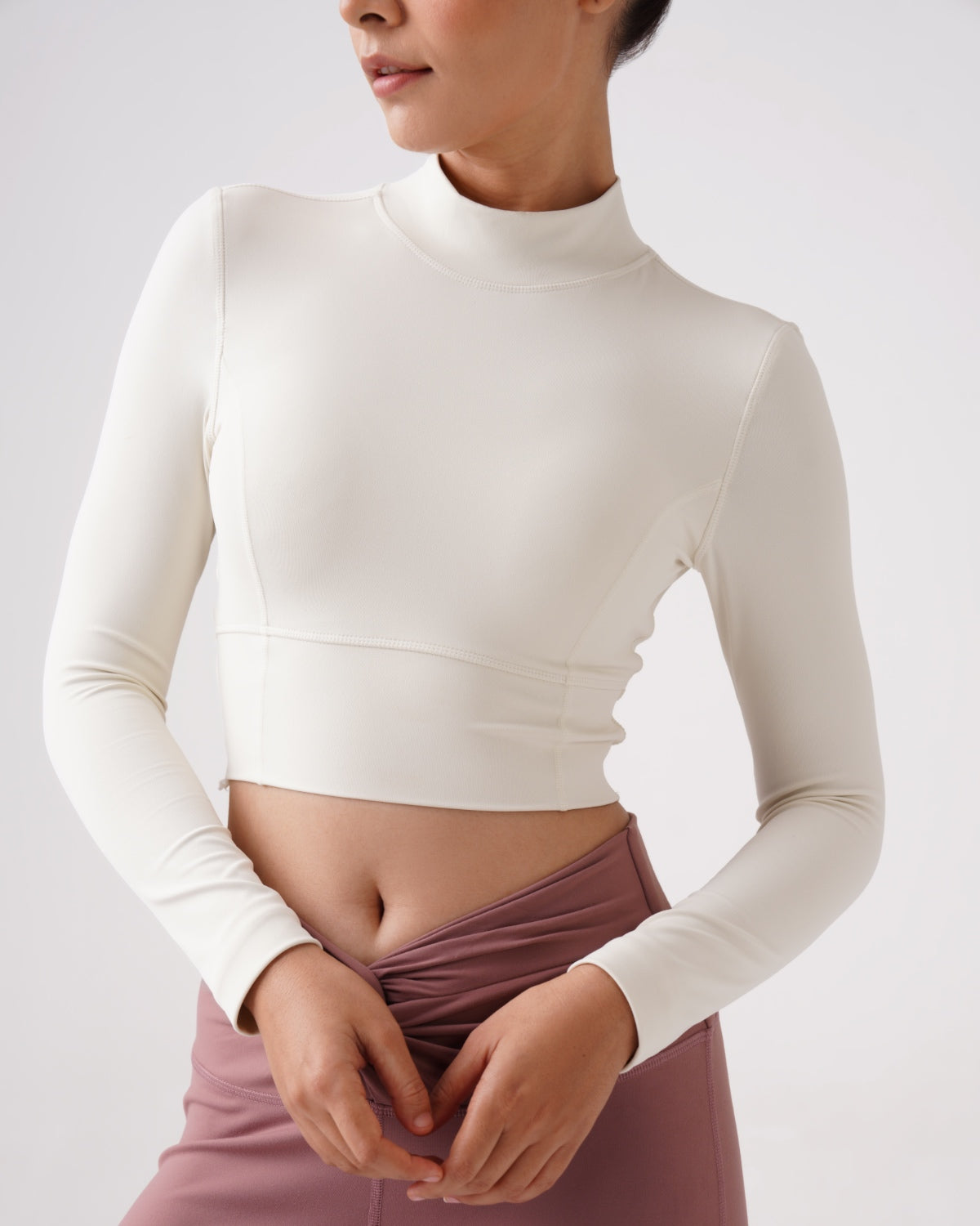 Swoosh Sports Top | Full sleeves