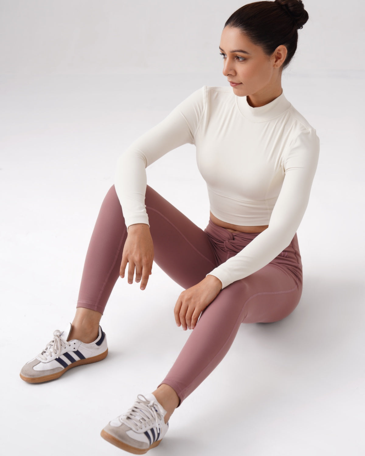 Swoosh Sports Top | Full sleeves