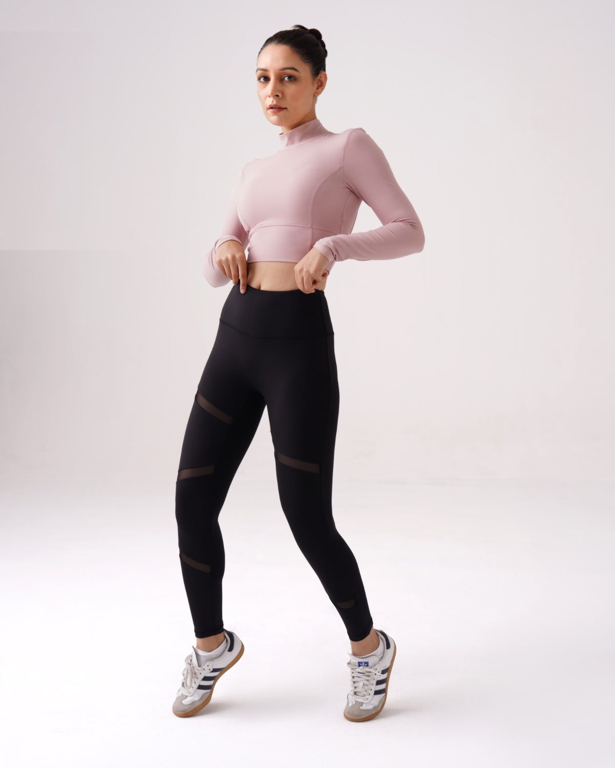 Core Mesh Slit leggings | Ultra Breathable
