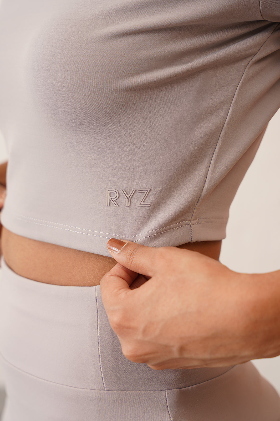 CORE Collar Crop Polo Top (N)