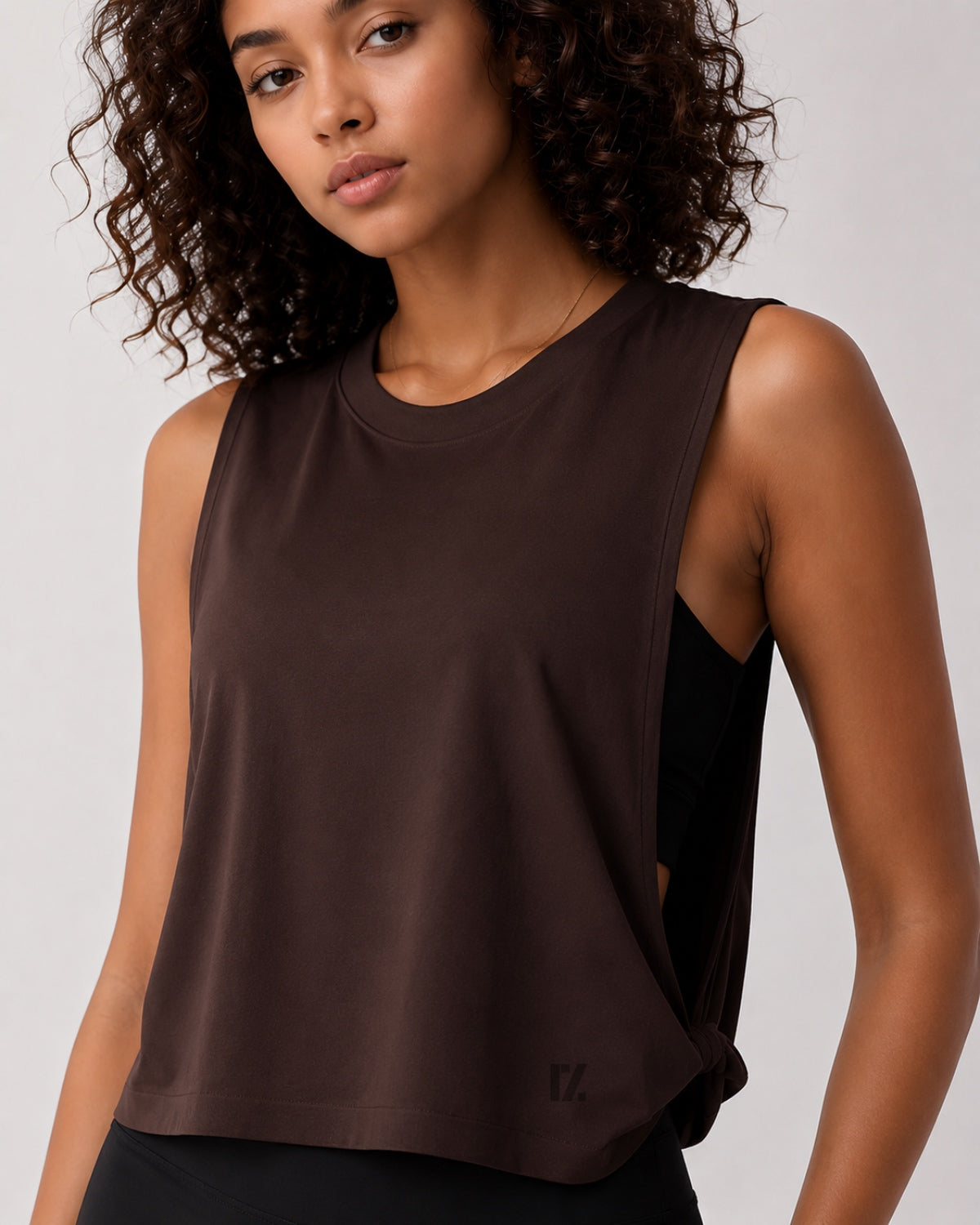 Original Core Layer Tank top | Softretch® (Chocolate Brown)