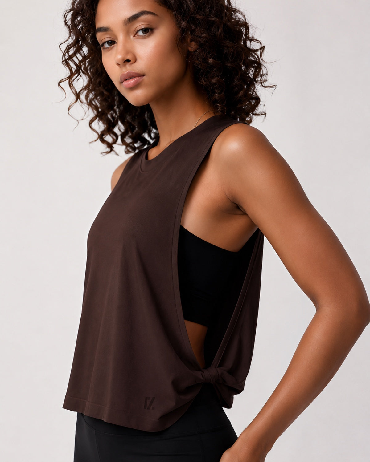 Original Core Layer Tank top | Softretch® (Chocolate Brown)