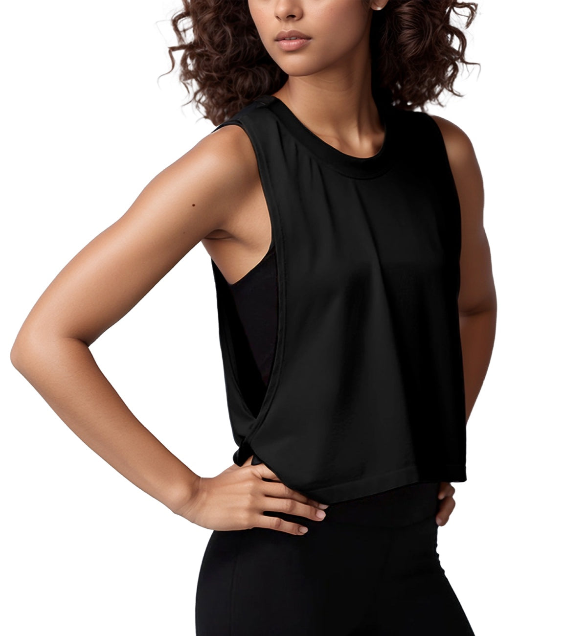 Original Core Layer Tank top | Softretch® (Black)