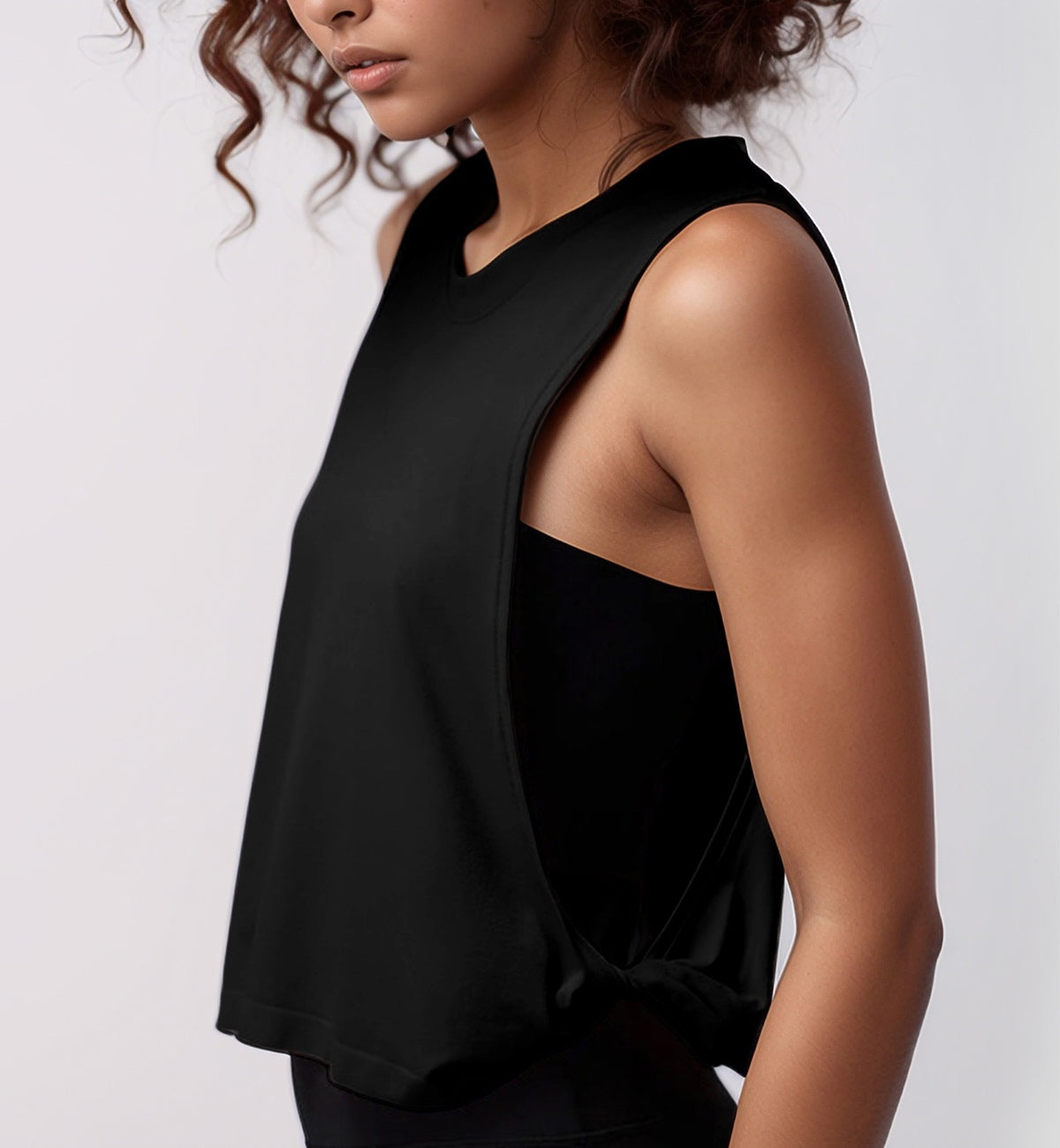 Original Core Layer Tank top | Softretch® (Black)