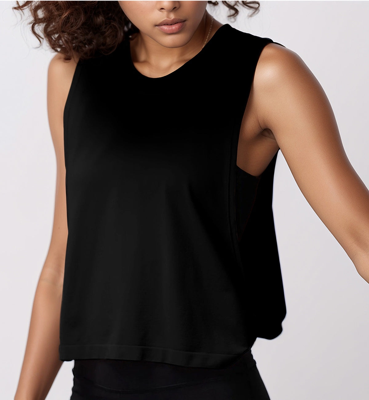 Original Core Layer Tank top | Softretch® (Black)