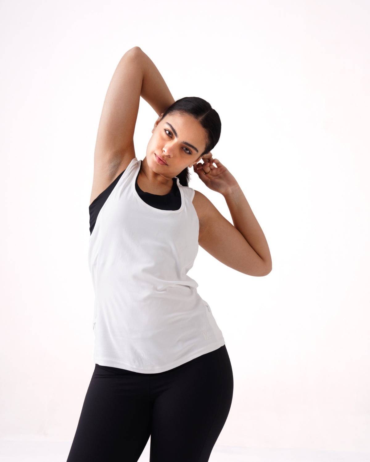 Core Racer-back Tank Top with Pockets | Relaxed fit