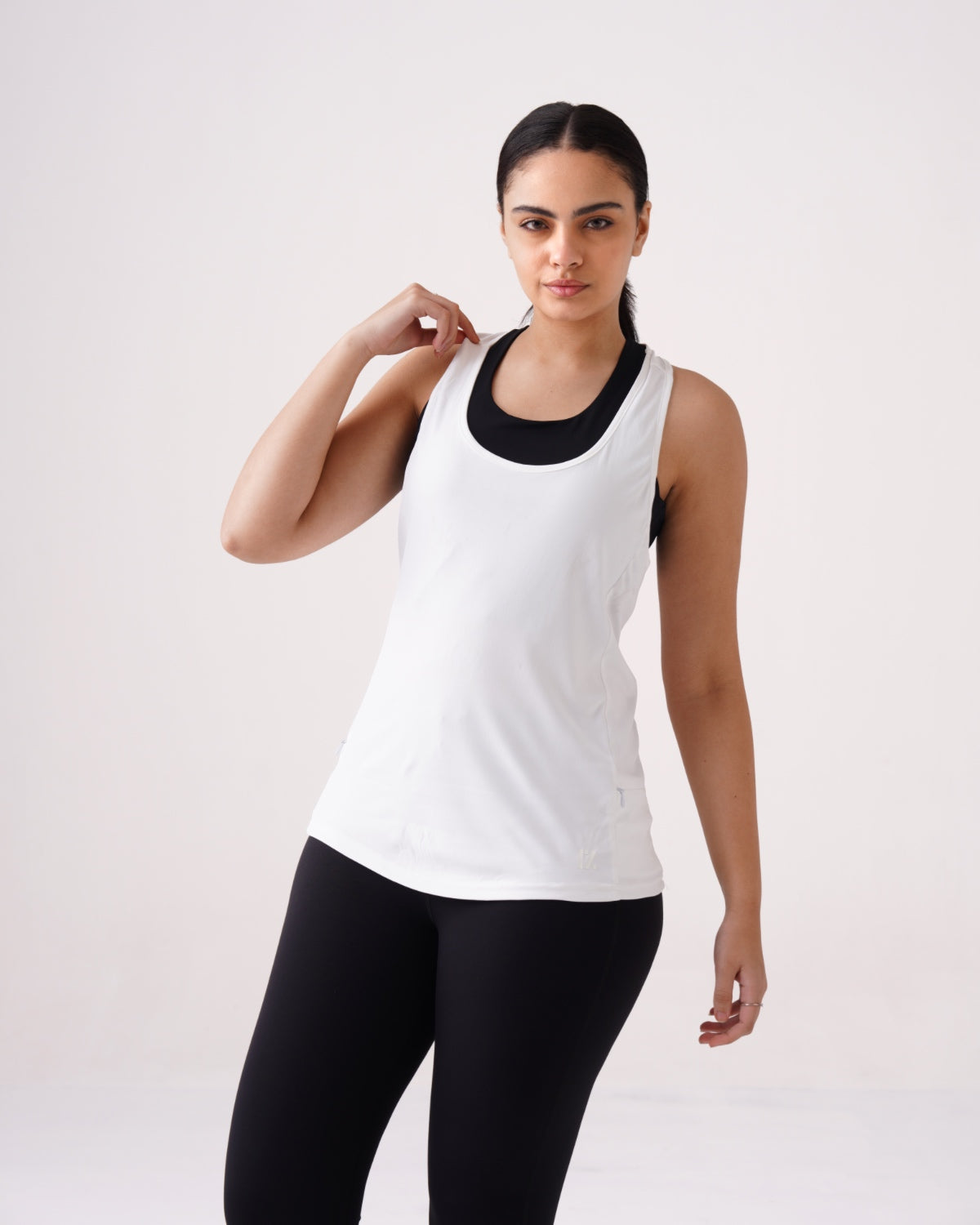 Core Racer-back Tank Top with Pockets | Relaxed fit