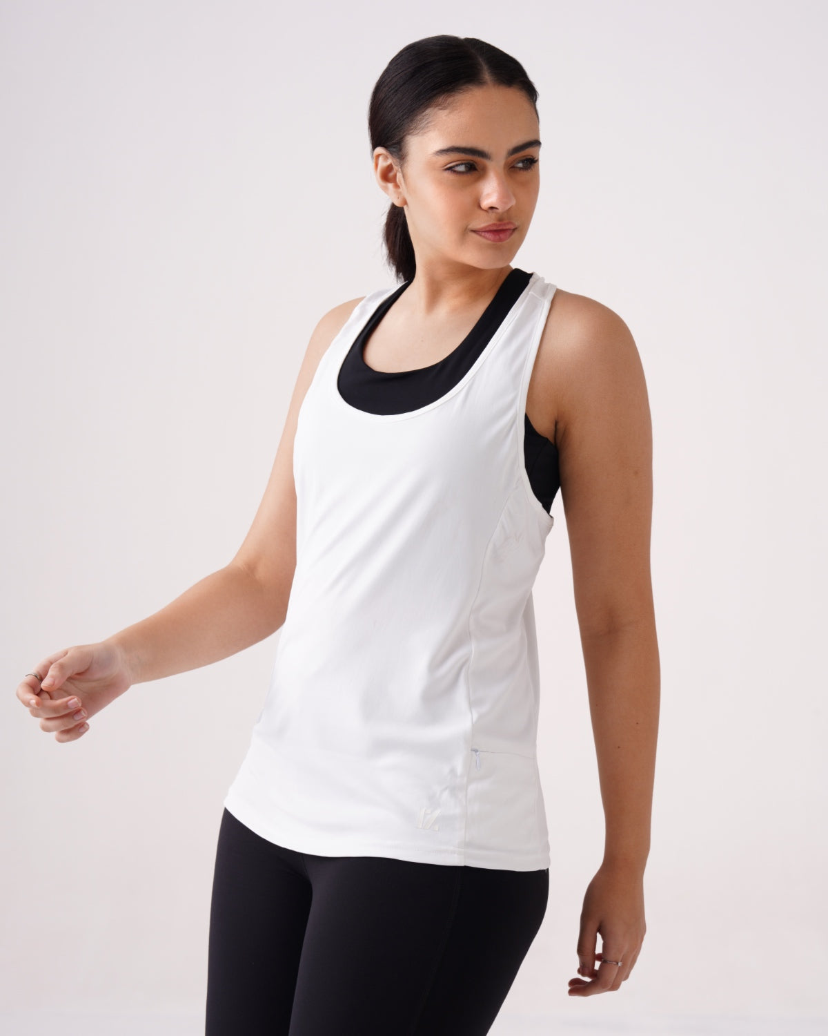 Core Racer-back Tank Top with Pockets | Relaxed fit