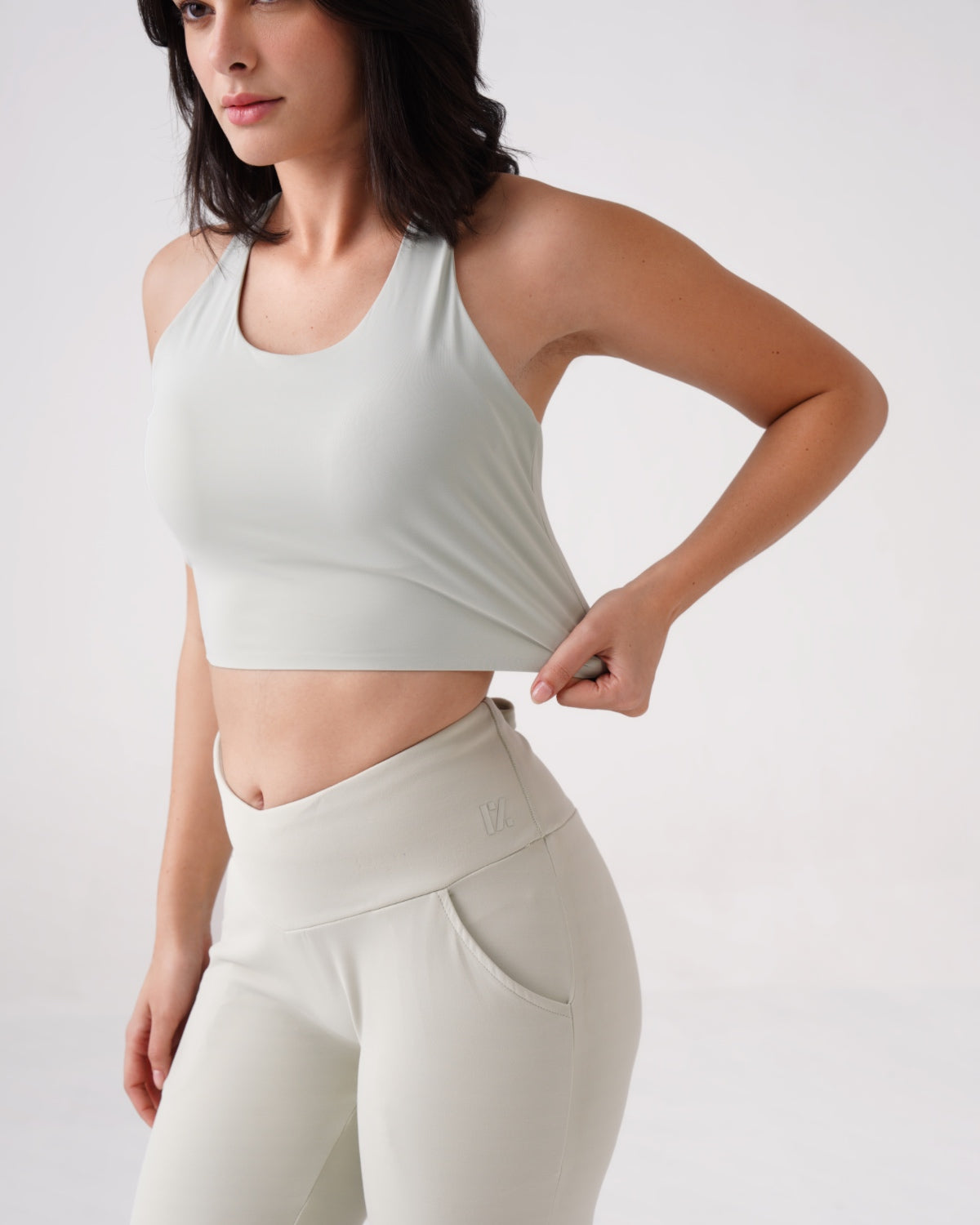 Swoosh Sports Bra Vest | bralette | Yoga Top (A)