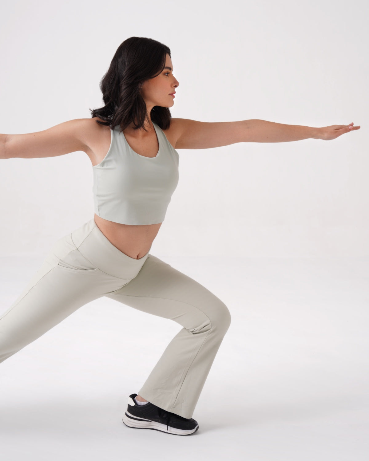 Swoosh Sports Bra Vest | bralette | Yoga Top (A)