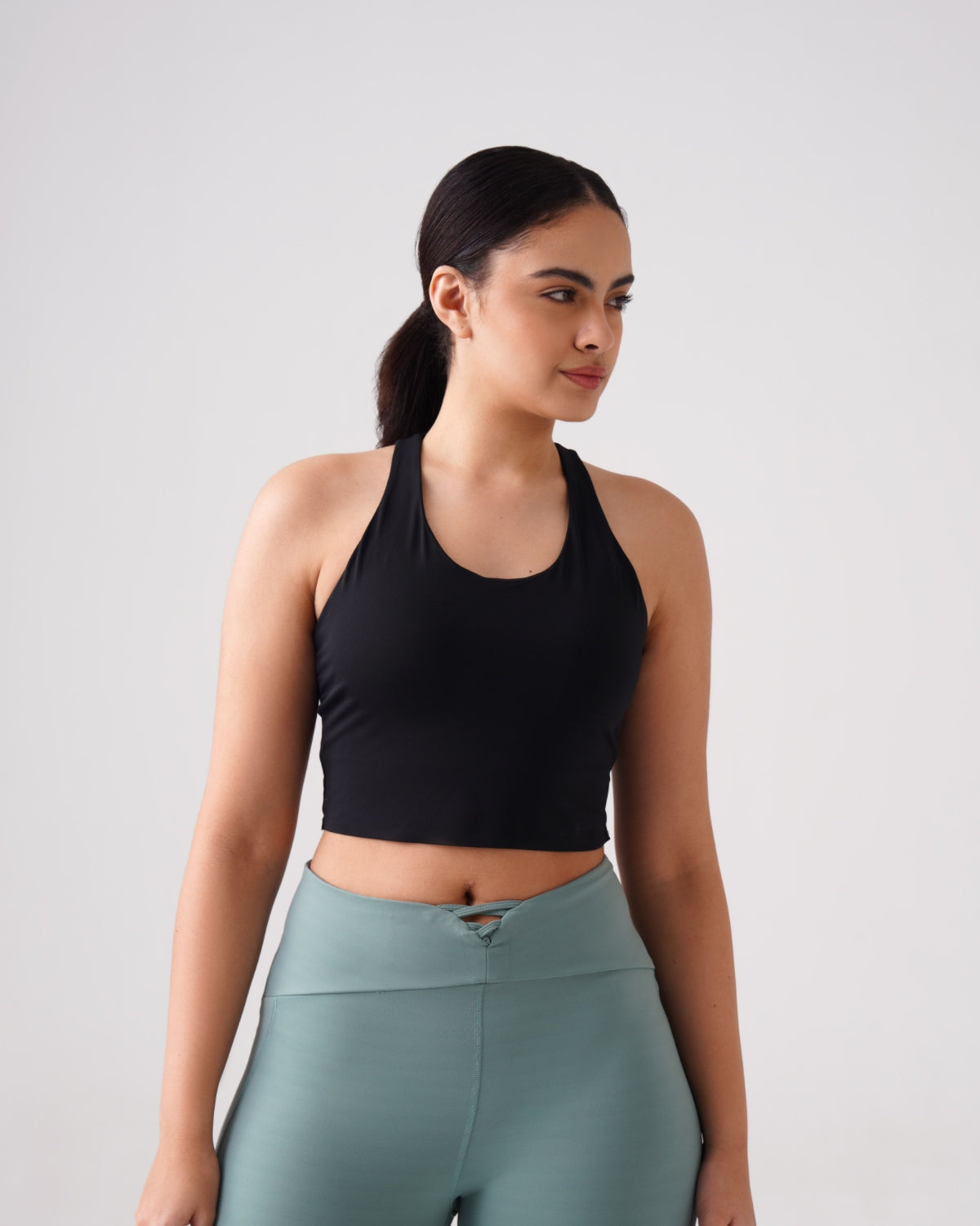 Swoosh Sports Bra Vest | bralette | Yoga Top (B)