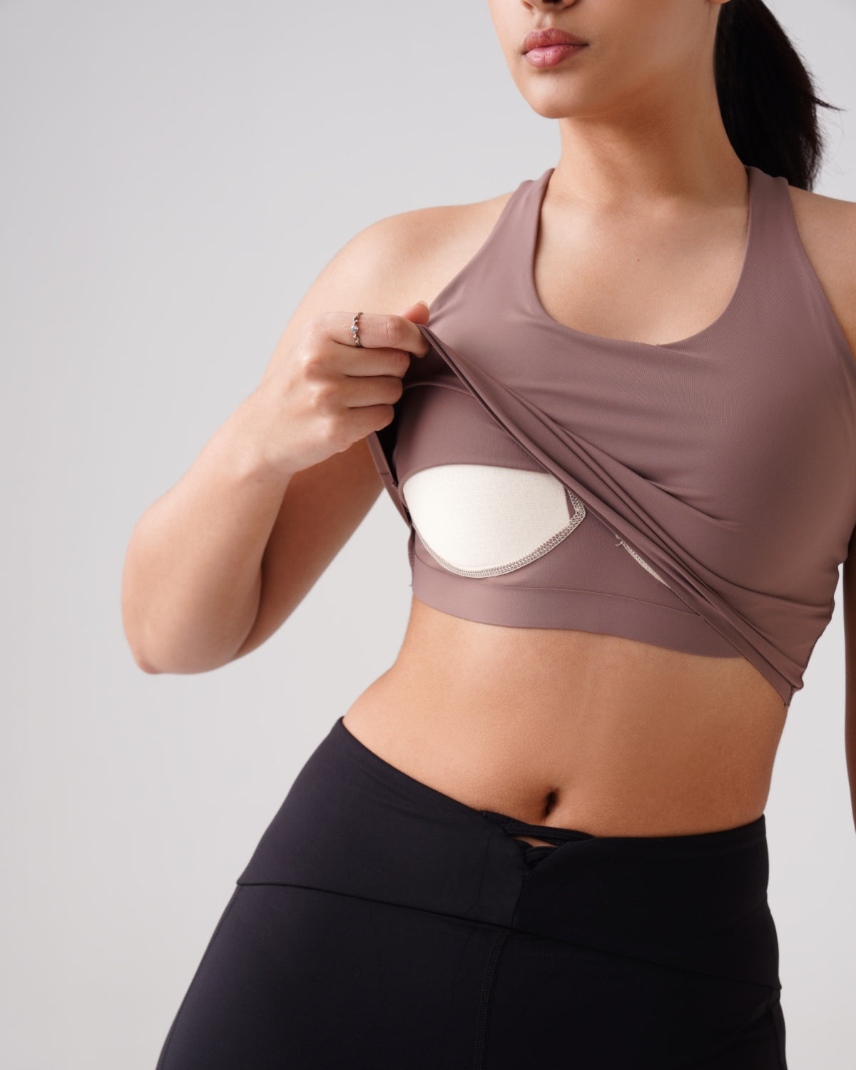 Swoosh Sports Bra Vest | Original Softretch® | bralette | Yoga Top (TB)