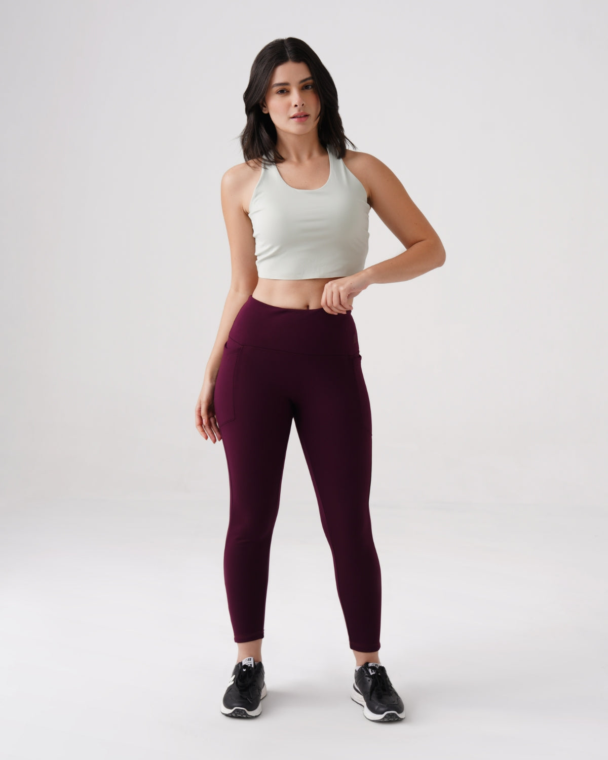 Warm-strech Leggings with Pockets | Furry Warmth (WN)