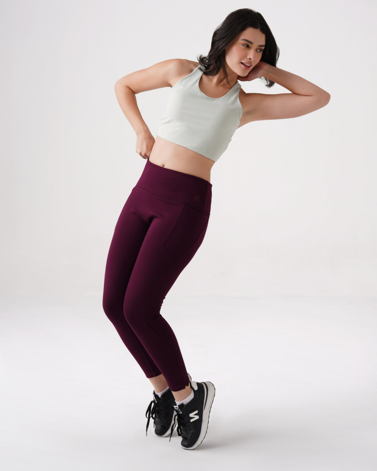 Warm-strech Leggings with Pockets | Furry Warmth (WN)