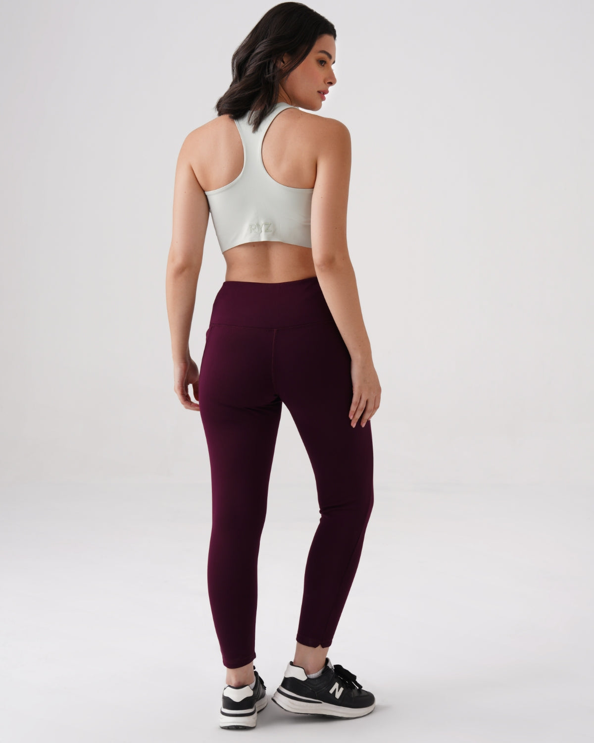 Original Warm-strech Leggings with Pockets | Furry Warmth (WN)