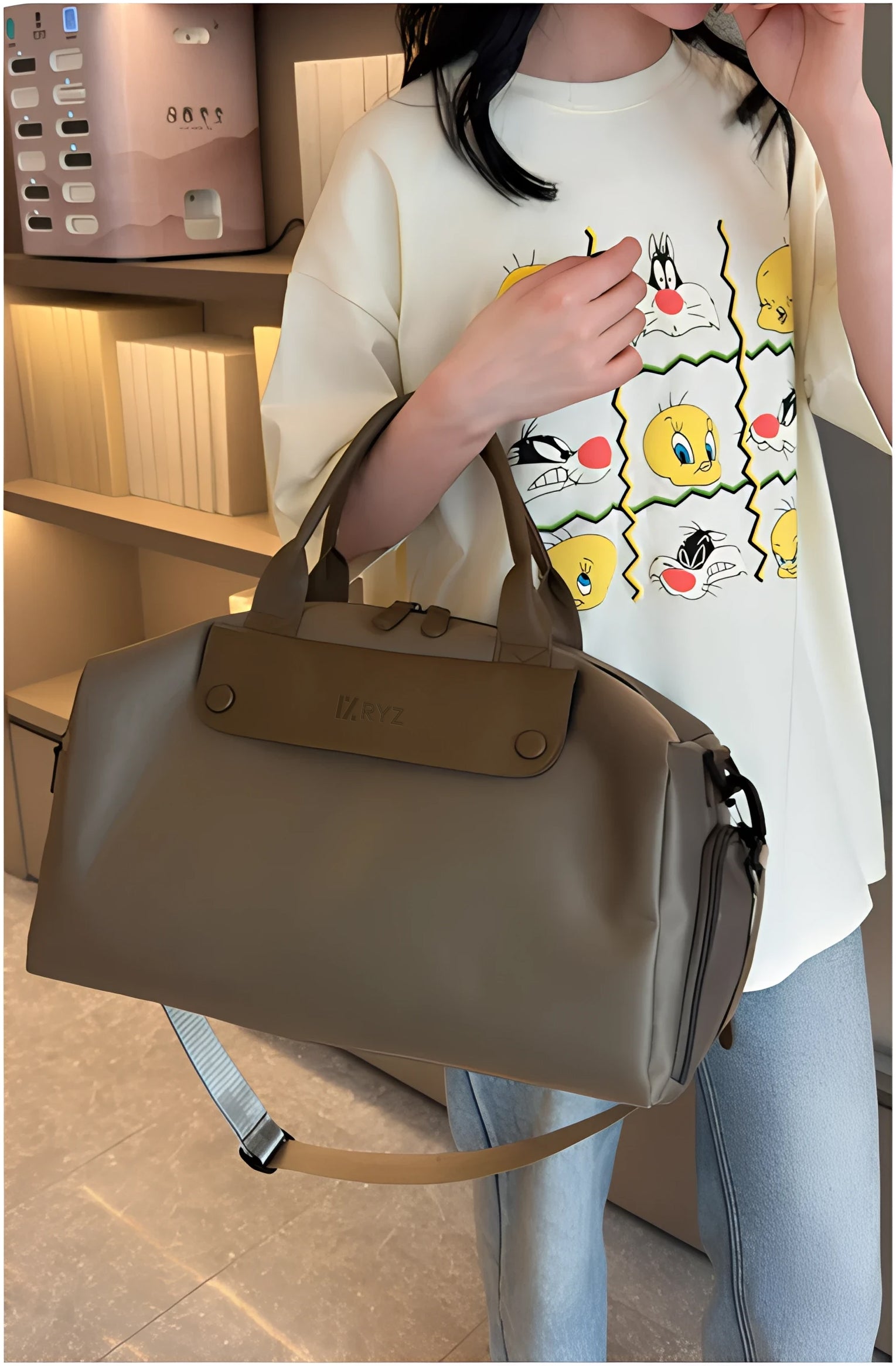 RYZ Active Bag - Carry All | Leather Series (BR)