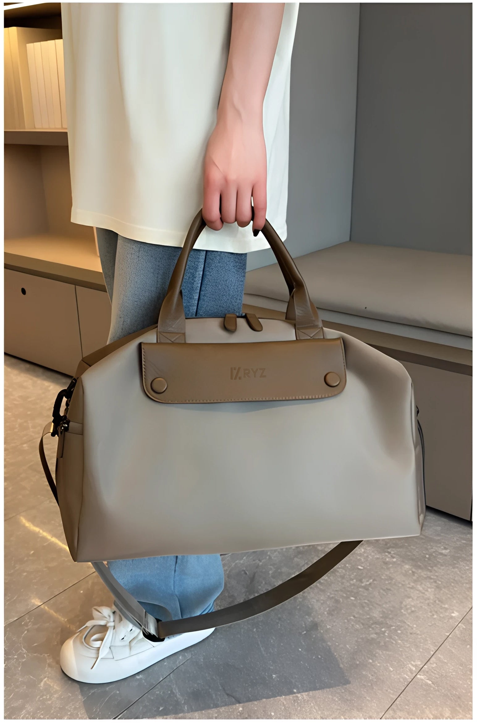 RYZ Active Bag - Carry All | Leather Series (BR)