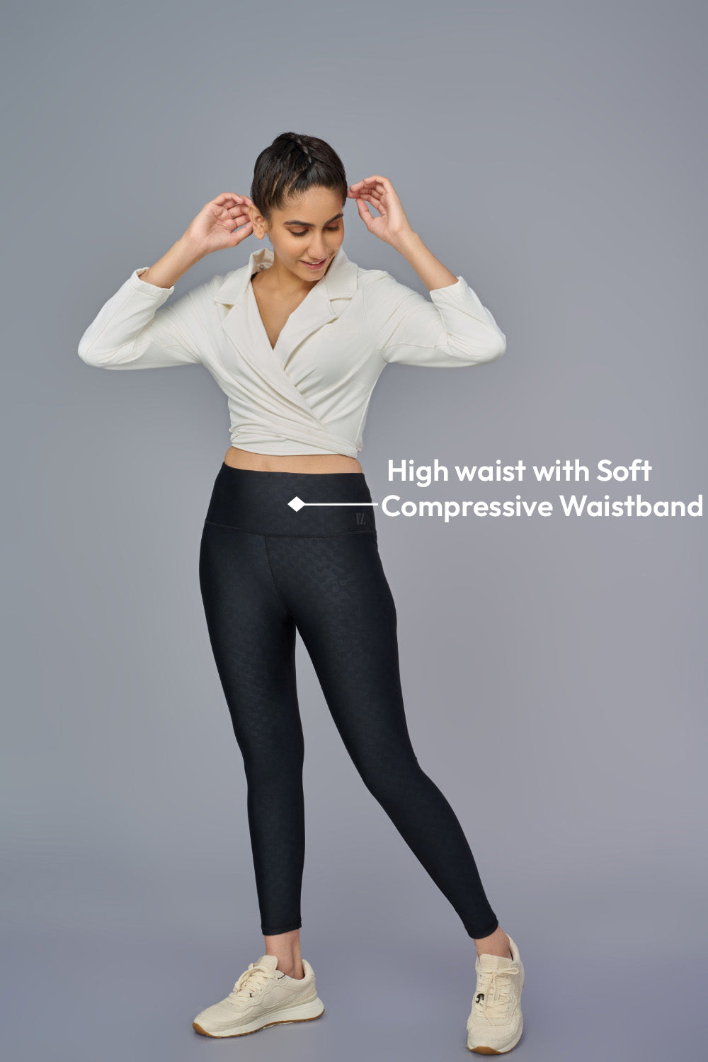 Swoosh Camo Leggings