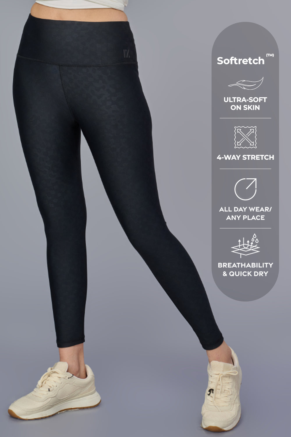 Swoosh Camo Leggings