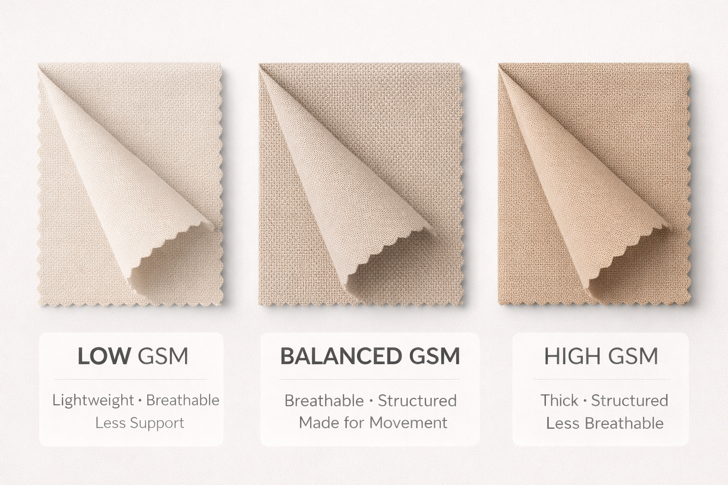 Thick vs Thin Fabric in Activewear: What Actually Performs Better?