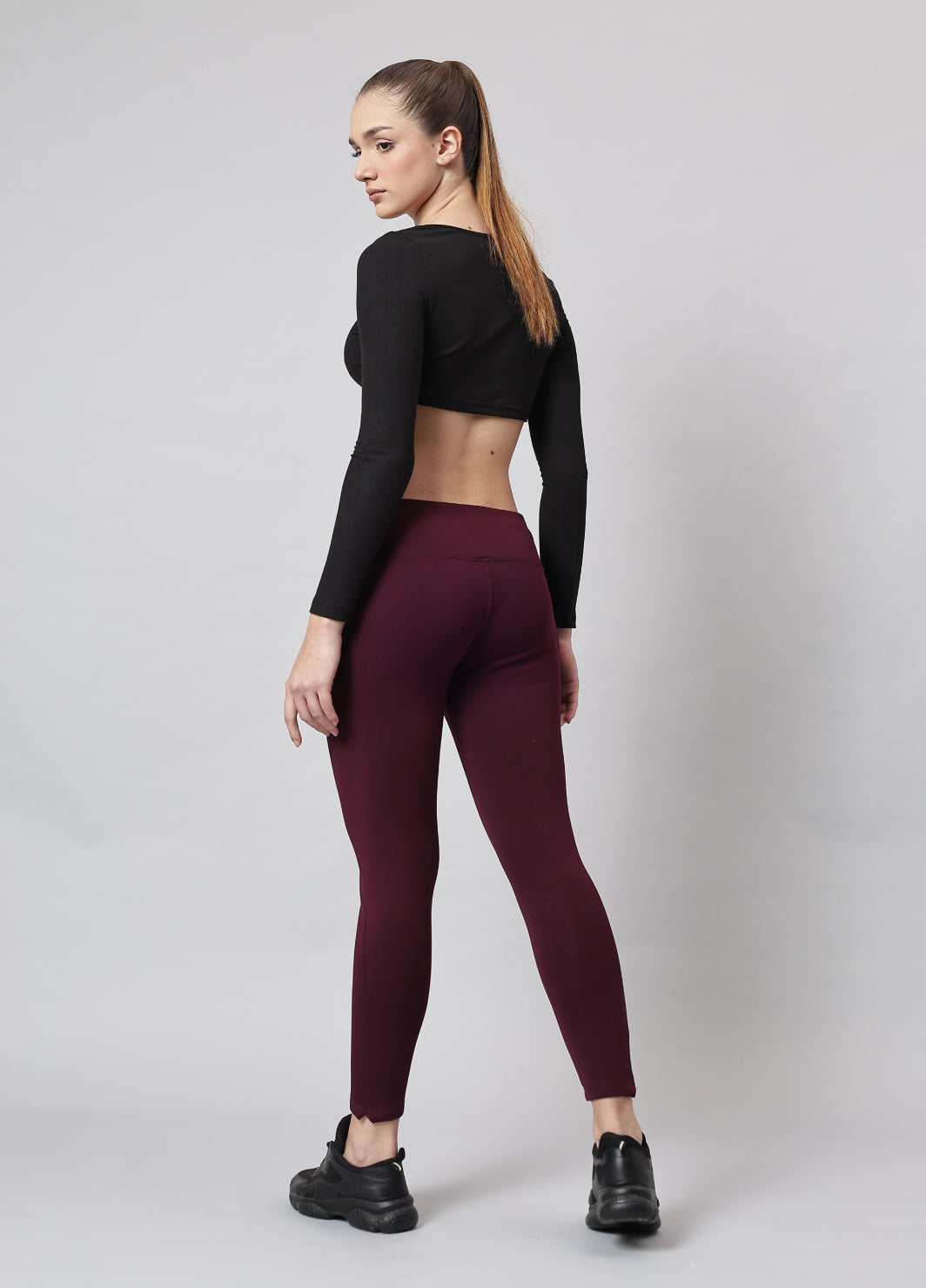 ️‍🔥 Warm-strech Leggings with Pockets | Furry Warmth (WN)