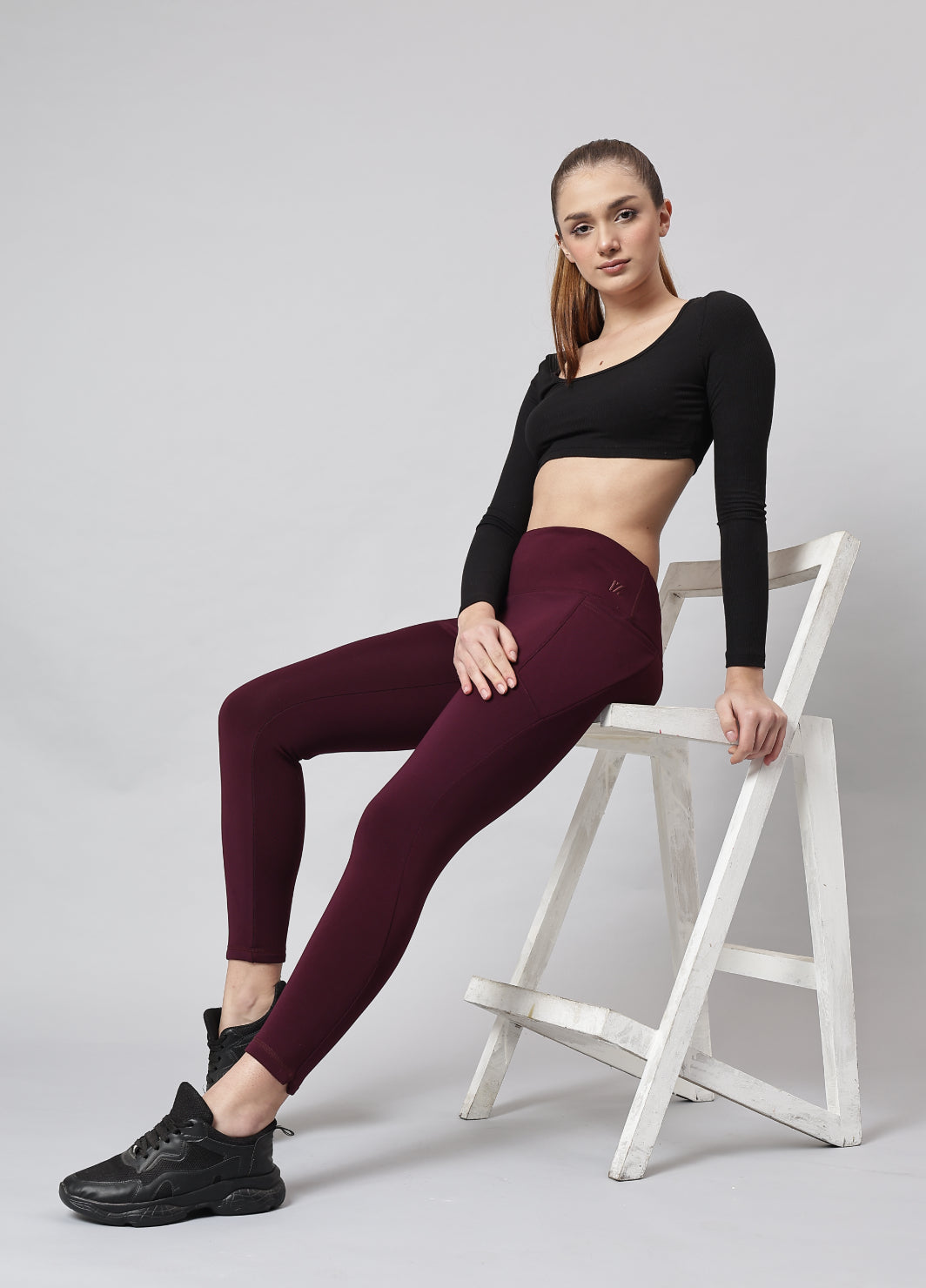 ️‍🔥 Warm-strech Leggings with Pockets | Furry Warmth (WN)