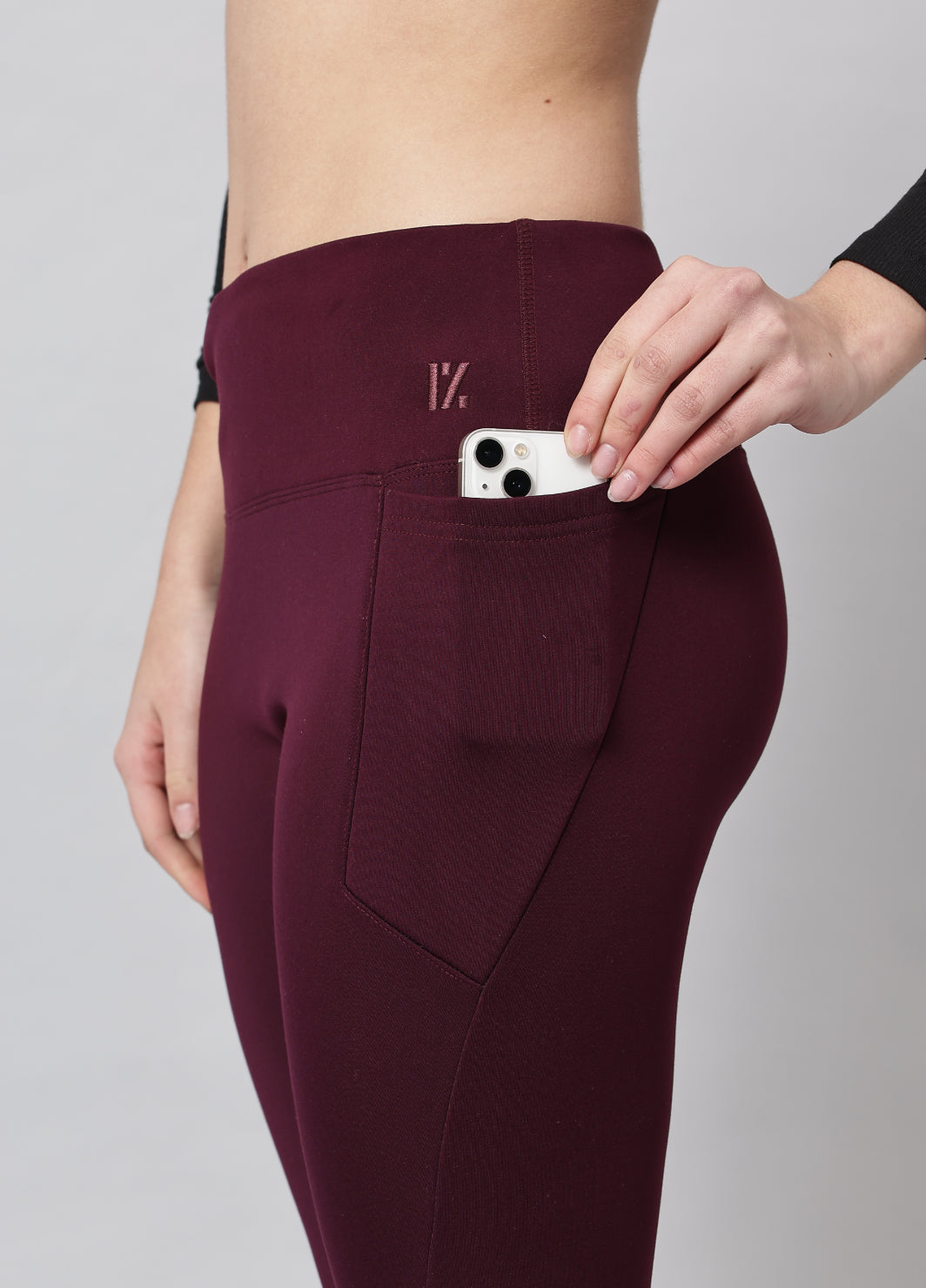 ️‍🔥 Warm-strech Leggings with Pockets | Furry Warmth (WN)