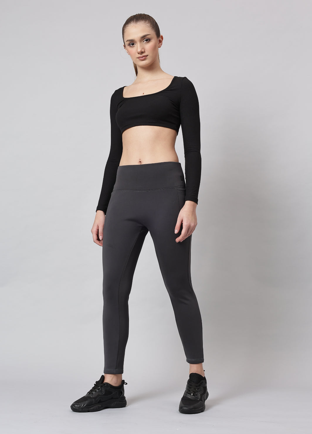 ️‍🔥 Warm-strech Leggings with Pockets | Furry Warmth (G)