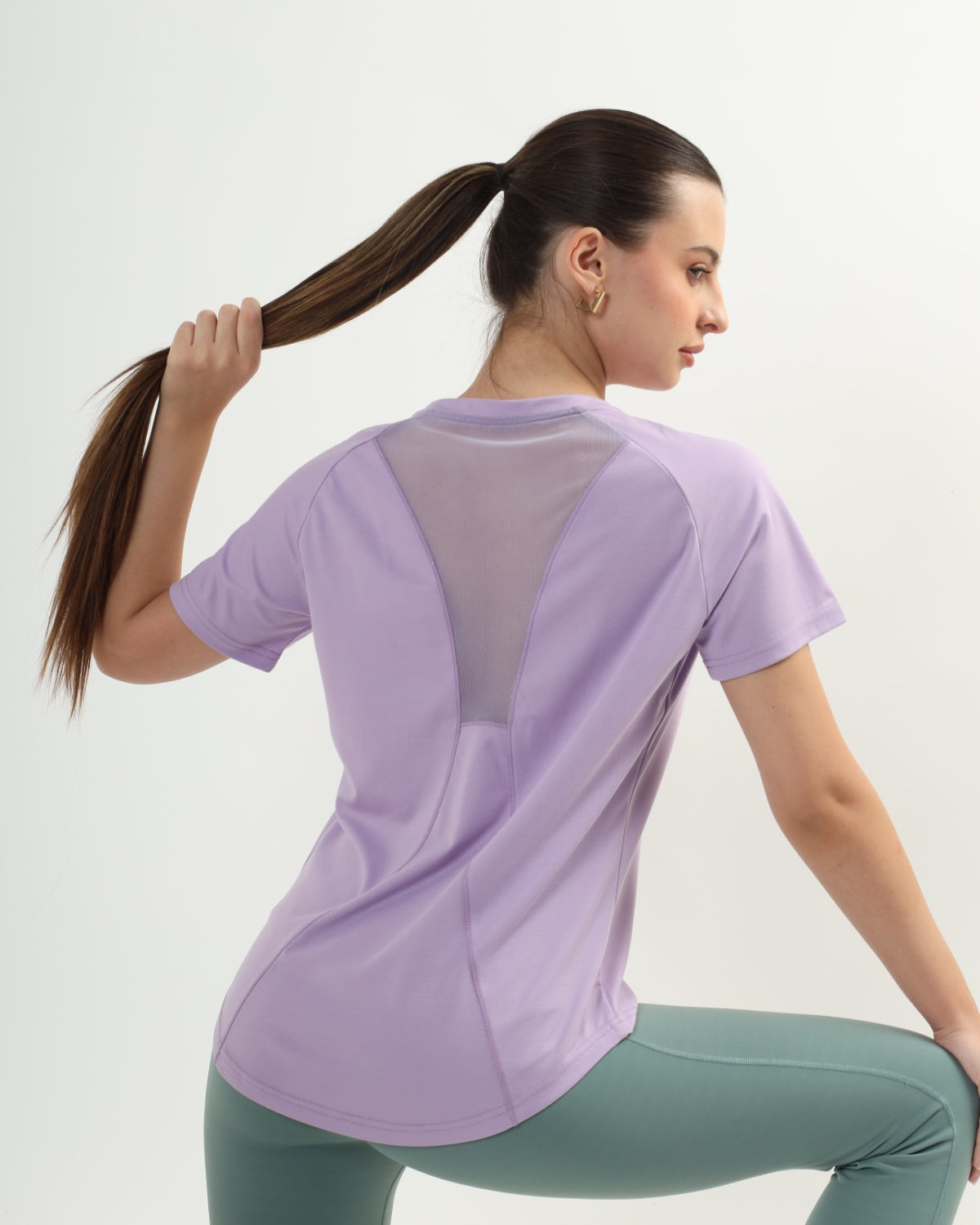 Core Comfy Mesh Back T-Shirt | Relaxed fit (LV)
