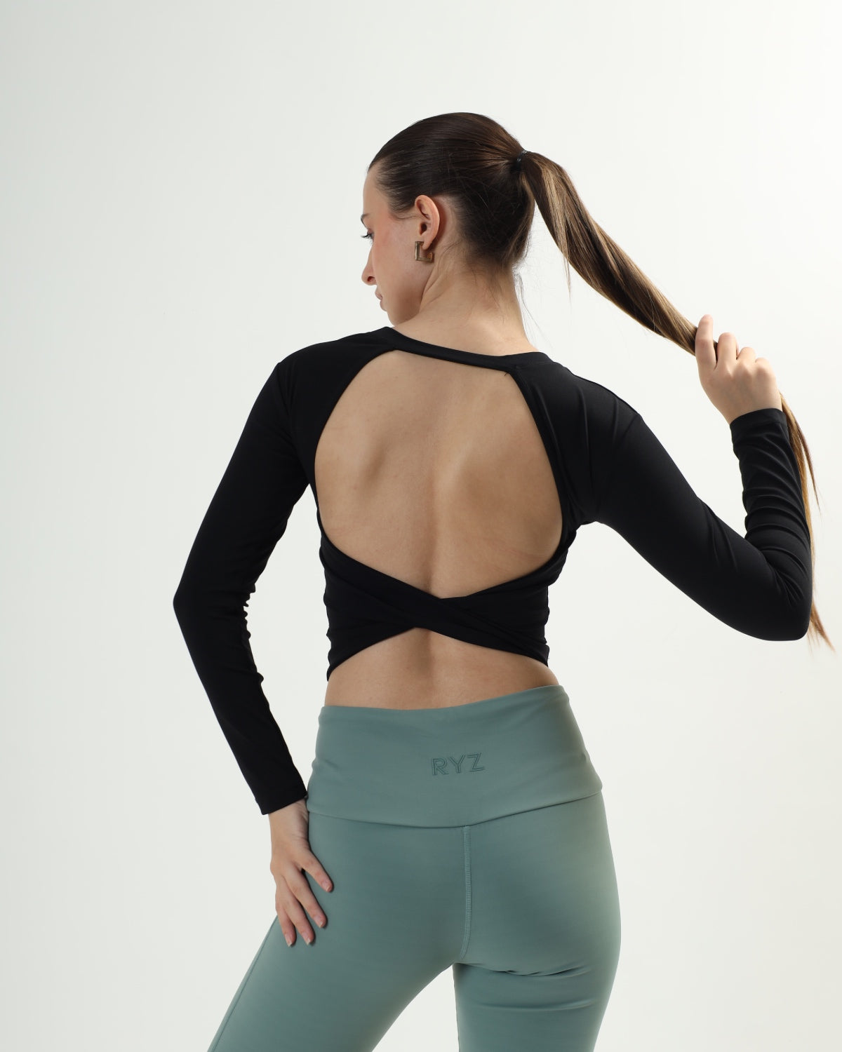 Swoosh Padded Knot Blot Flex Top (B)