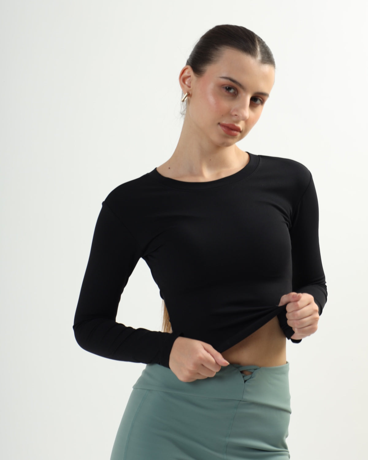 Swoosh Padded Knot Blot Flex Top (B)