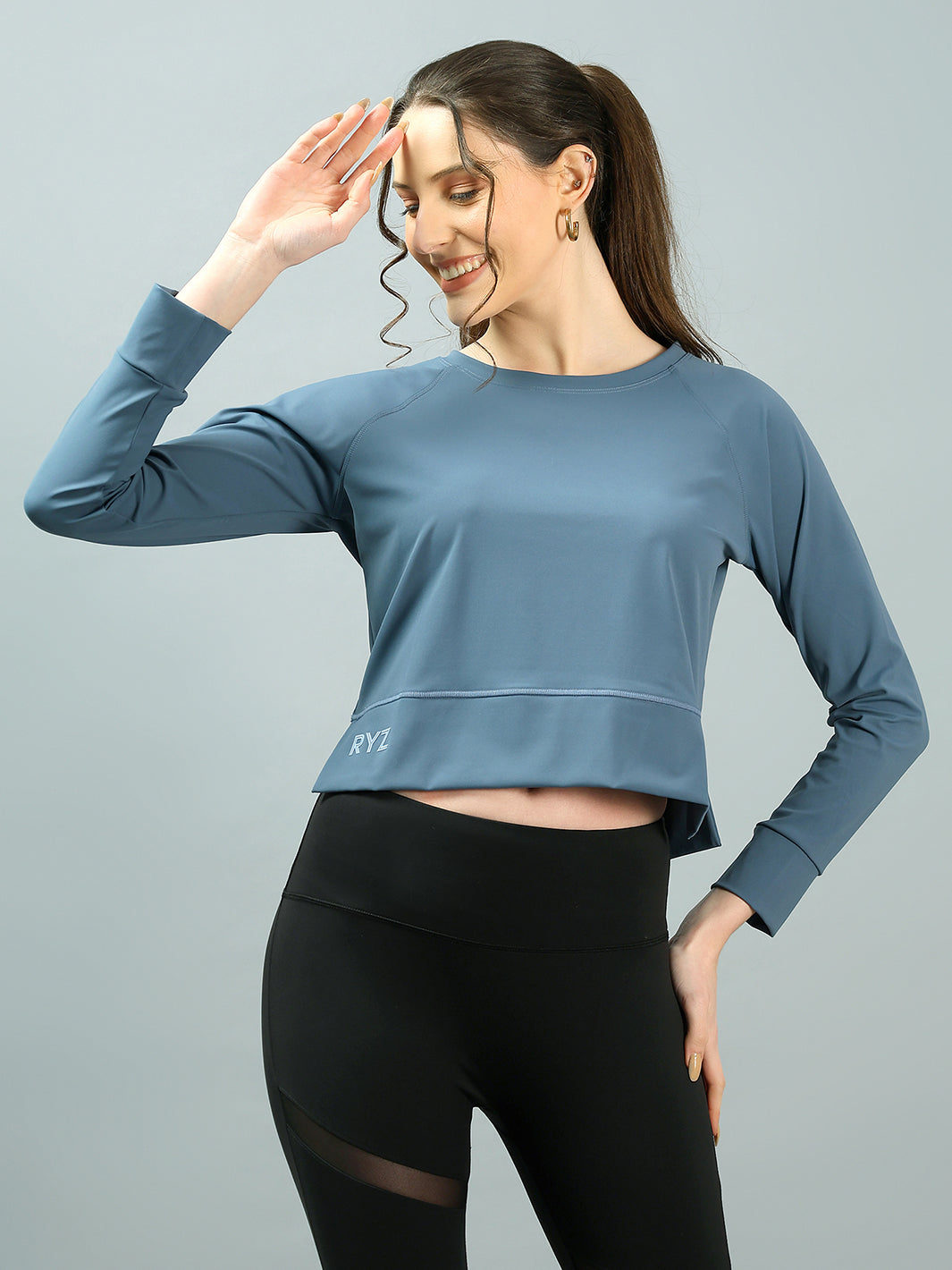Softretch All Seasons Breathable Top | Full sleeves Sports Top (PB)