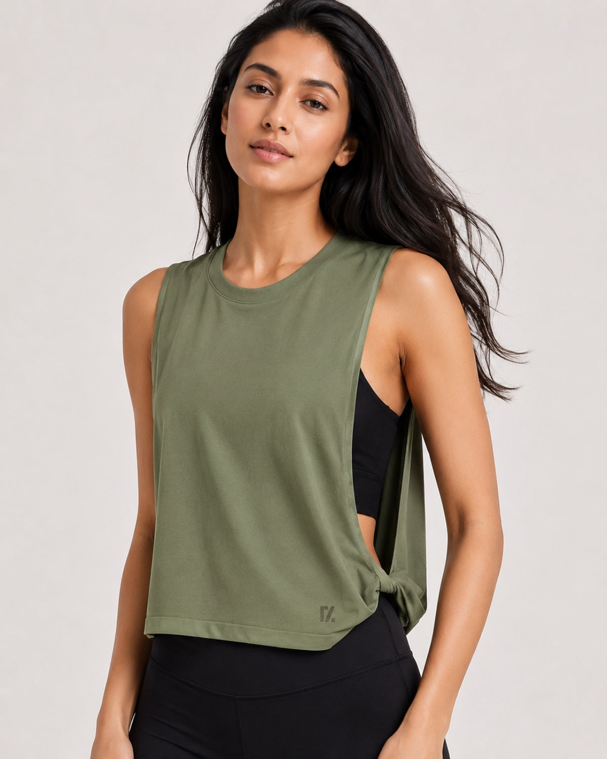 Original Core Layer Tank top | Softretch® (Olive Green)