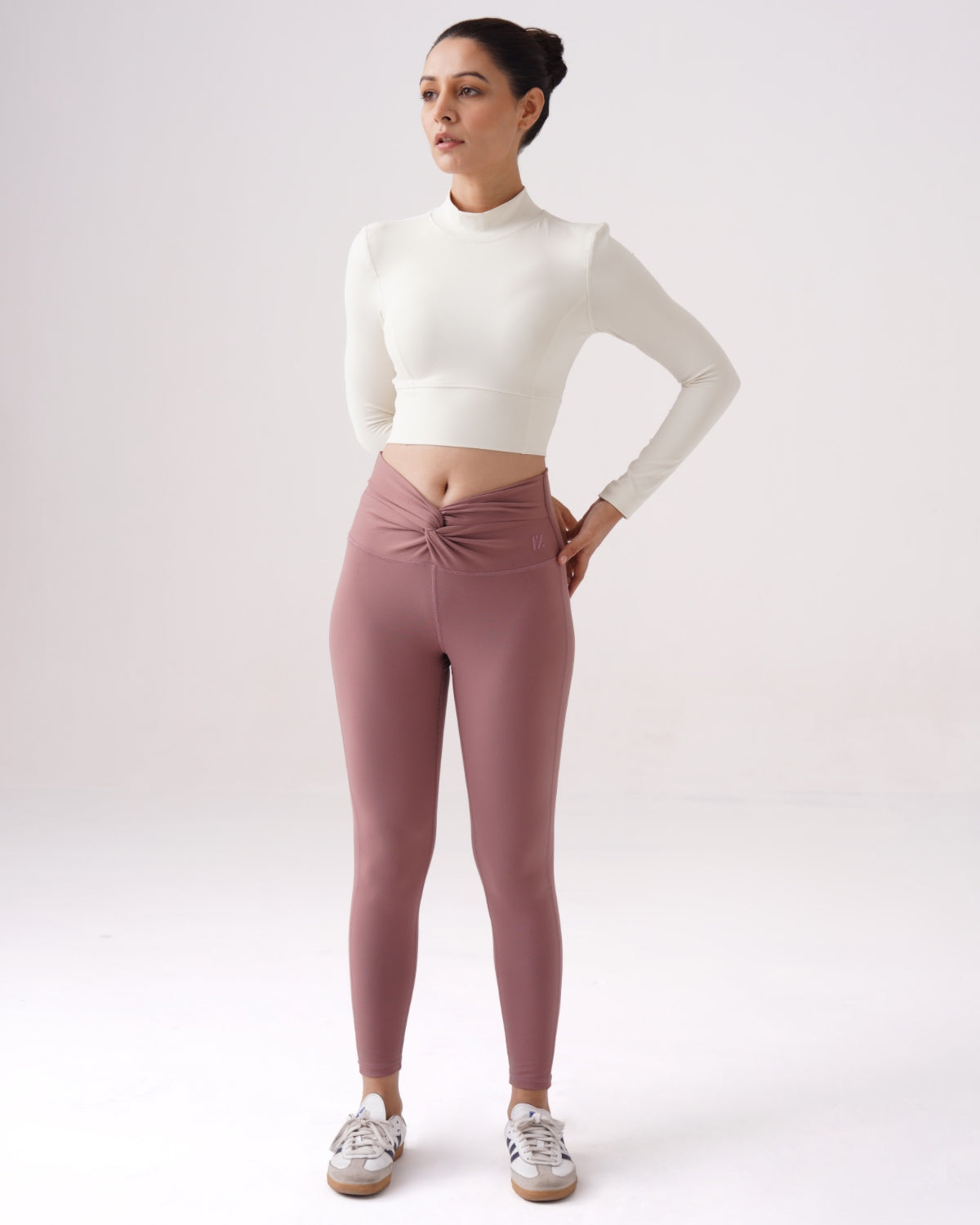 Core  Designer Waist Leggings | Knot Blot (CO)