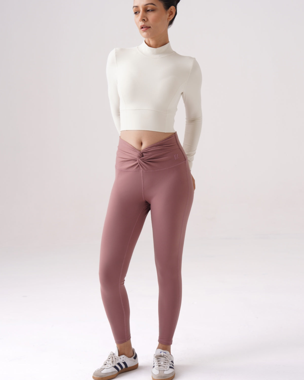 Core  Designer Waist Leggings | Knot Blot (CO)