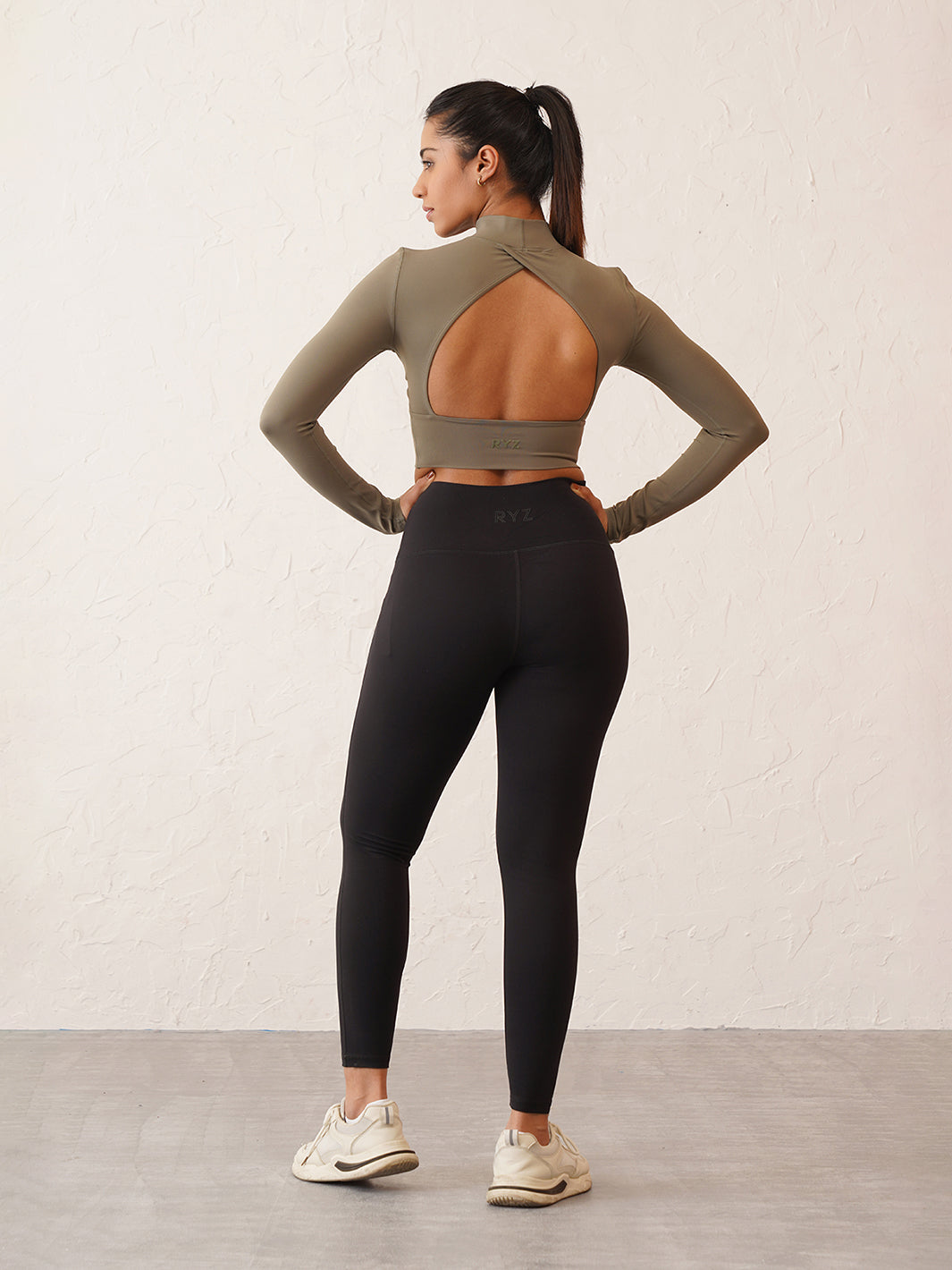 Core  Designer Waist Leggings | Knot Blot