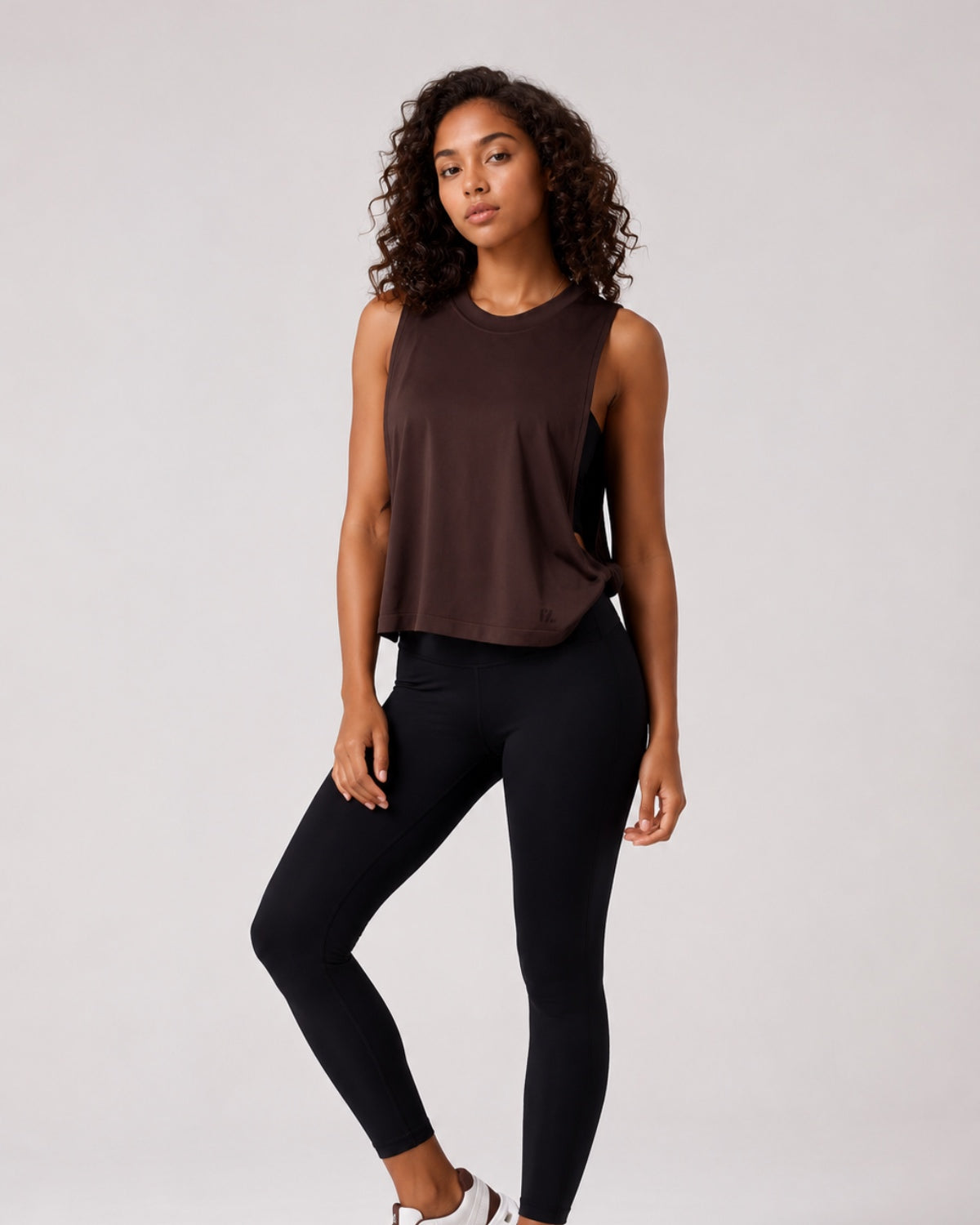 Original Core Layer Tank top | Softretch® (Chocolate Brown)
