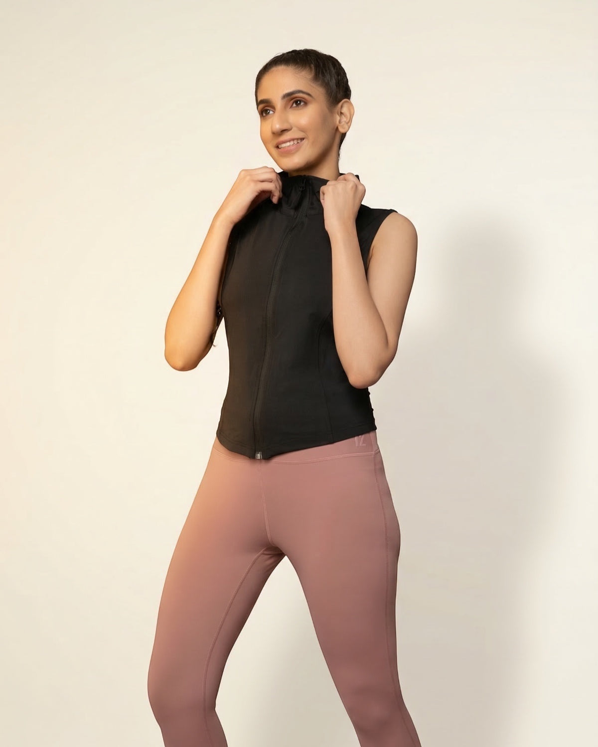 Original Core Sleeveless Jacket (B) | Softretch® Black
