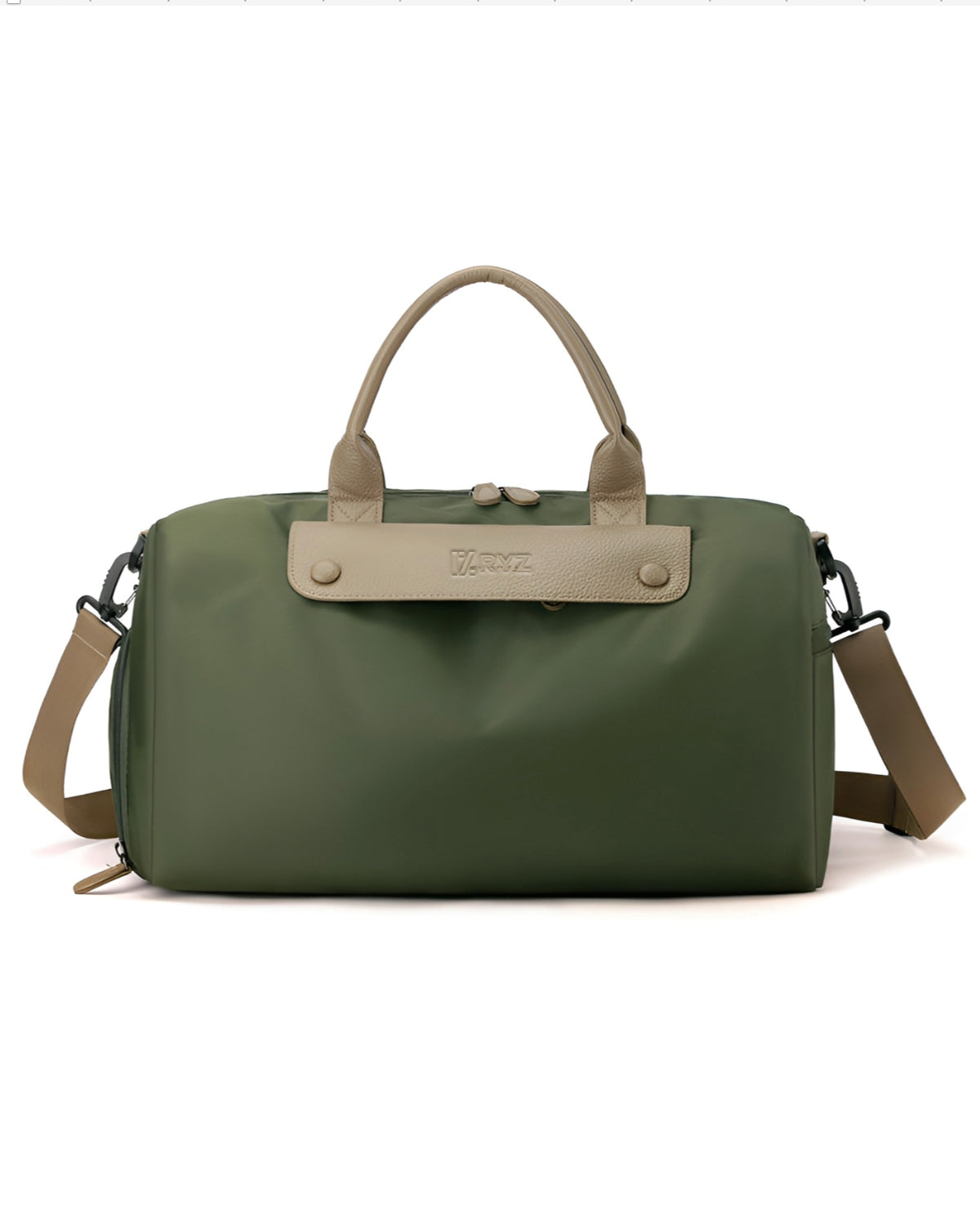 RYZ Active Bag - Carry All | Leather Series (OB) | Premium Gym Bag | Luxury Travel Duffle